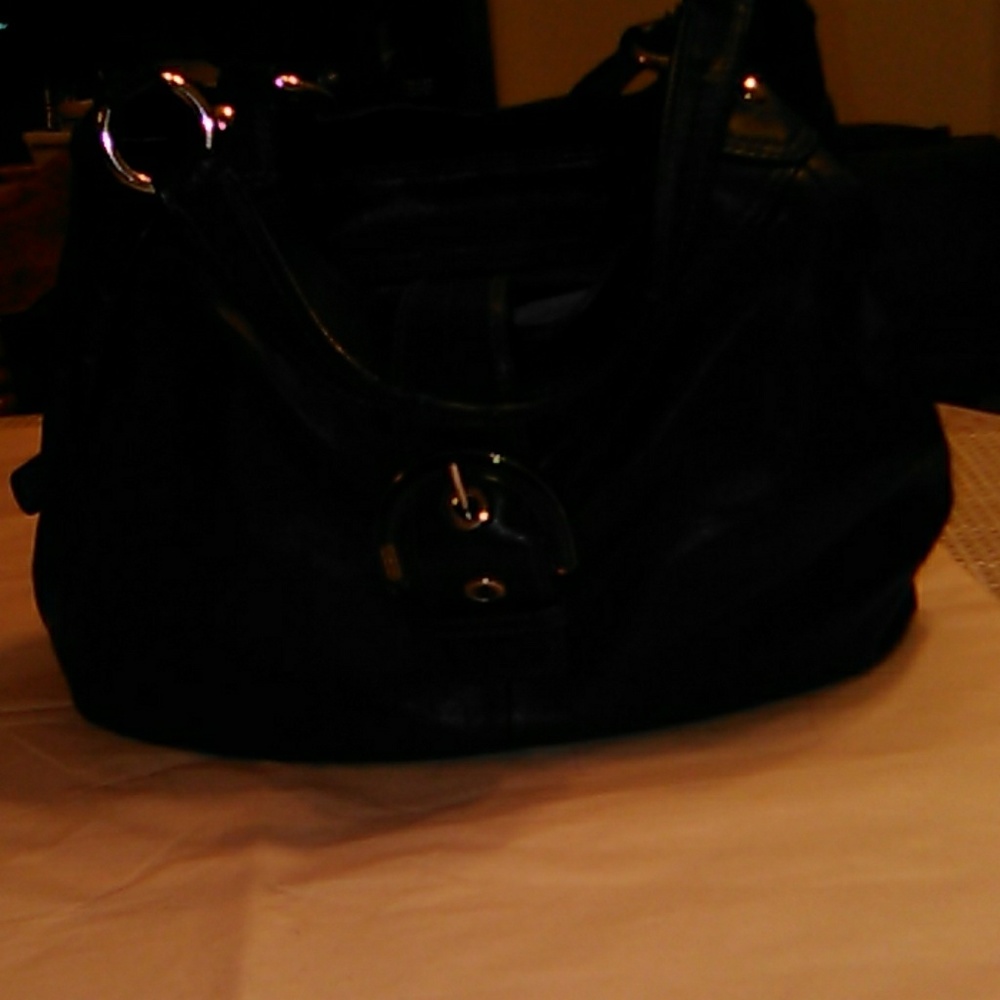 Coach Soho Hobo Black leather handbag